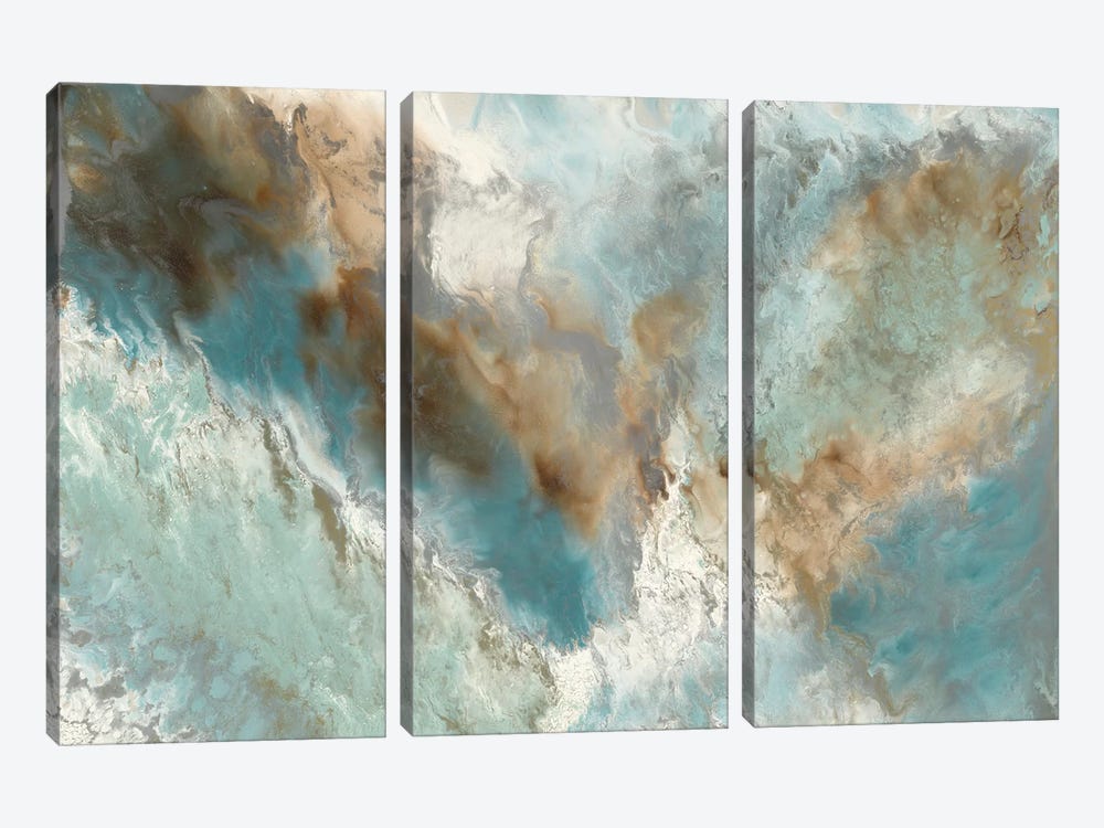 Liquid Versus Nature by Blakely Bering 3-piece Canvas Artwork