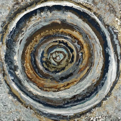 Metallic Circle by Blakely Bering acrylic art print