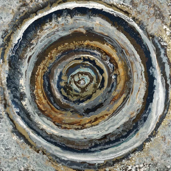 Blakely Bering: Metallic Circle by Blakely Bering