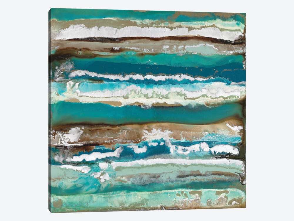 Ocean Layers by Blakely Bering 1-piece Canvas Artwork
