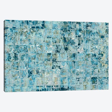 Blue Tiles Canvas Print #BLY63} by Blakely Bering Canvas Art