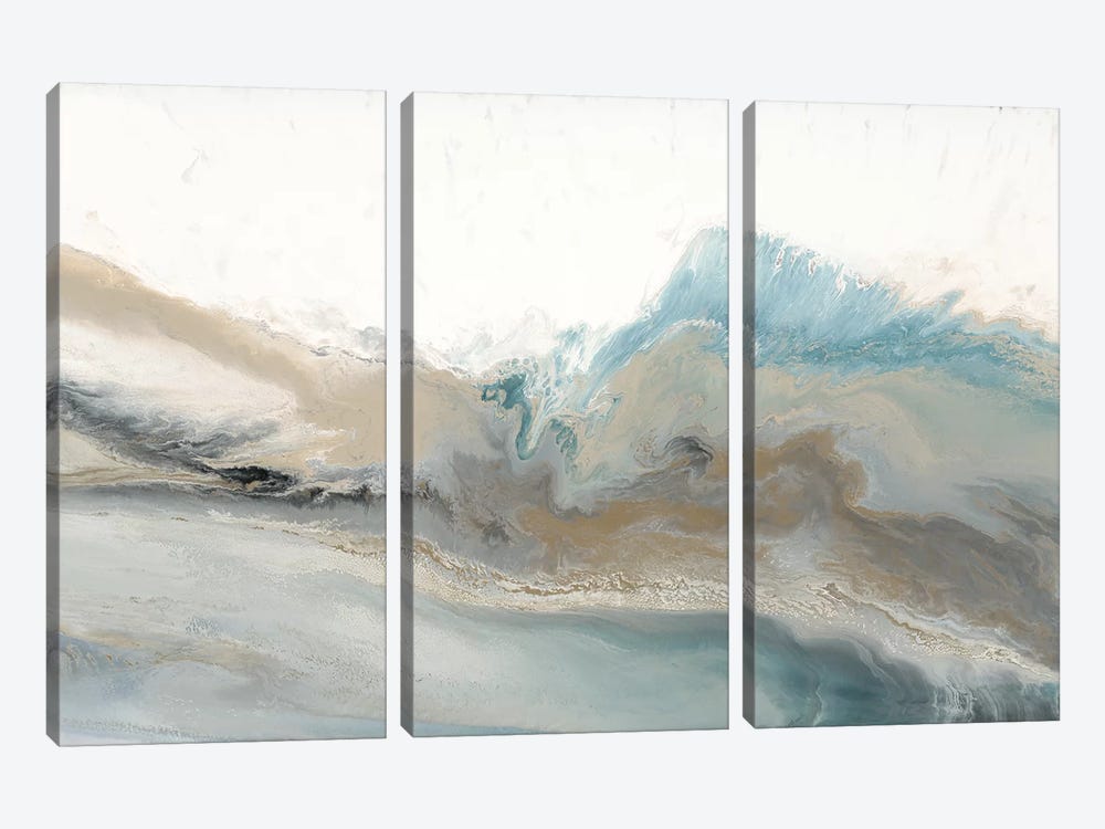 Coastline Whisper by Blakely Bering 3-piece Art Print
