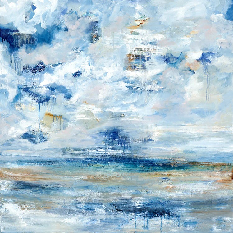 Blue Drip by Blakely Bering wall art