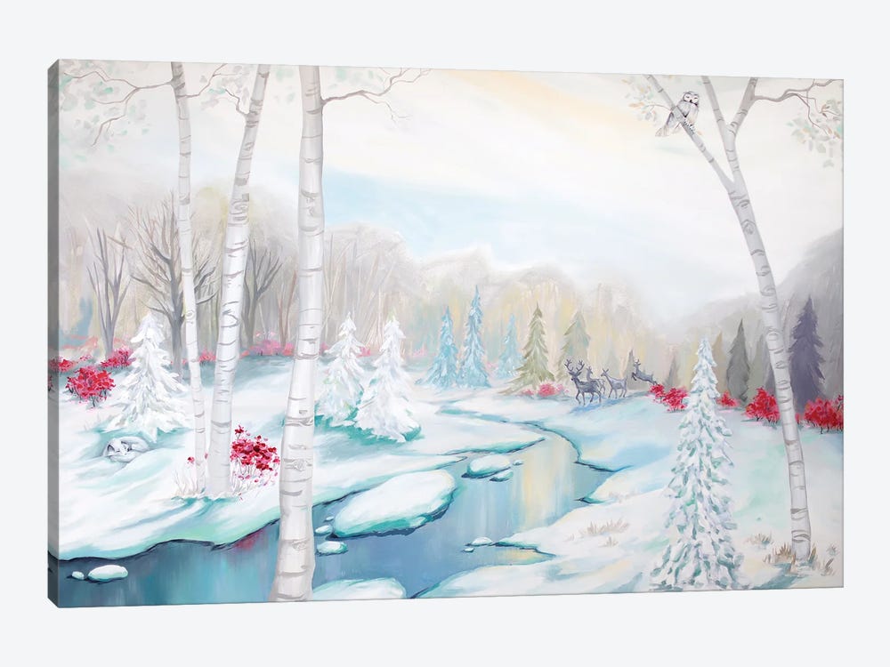 Frozen Stream by Betsy McDaniel 1-piece Art Print