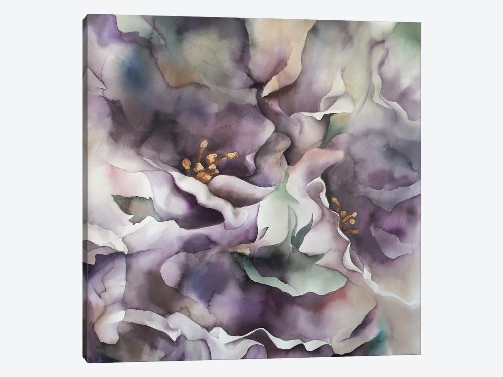 Millpointe Violets by Betsy McDaniel 1-piece Art Print