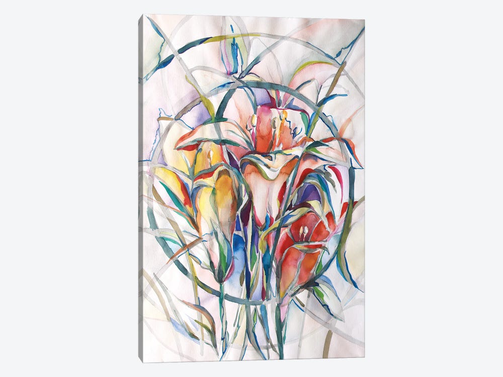 Sanctuary Lillies by Betsy McDaniel 1-piece Art Print