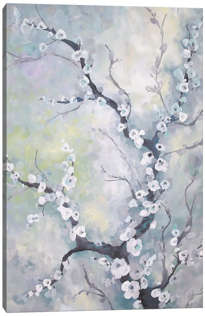 Sterling Apple Branch Canvas Art Print - Betsy McDaniel