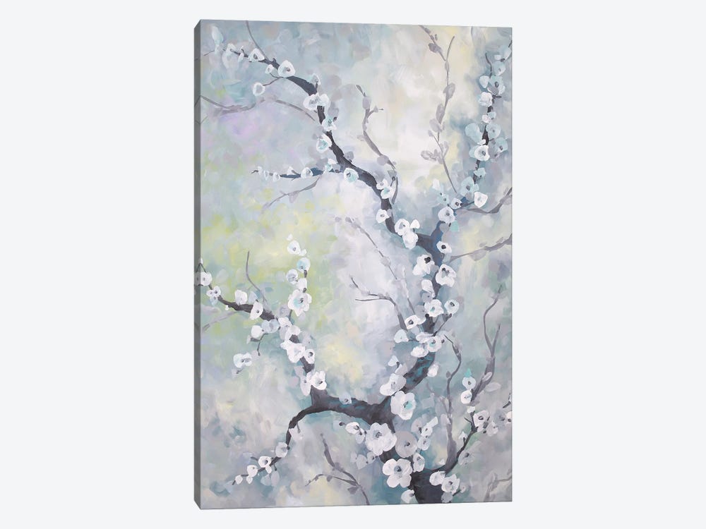 Sterling Apple Branch by Betsy McDaniel 1-piece Canvas Print