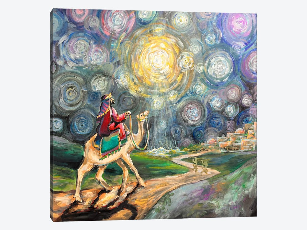 Starry King Of Kings Voyage by Betsy McDaniel 1-piece Canvas Art