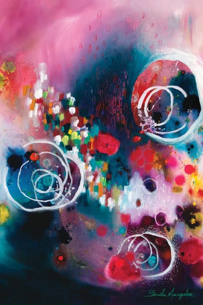 Sweet Twirl Of Fate by Brenda Mangalore canvas print