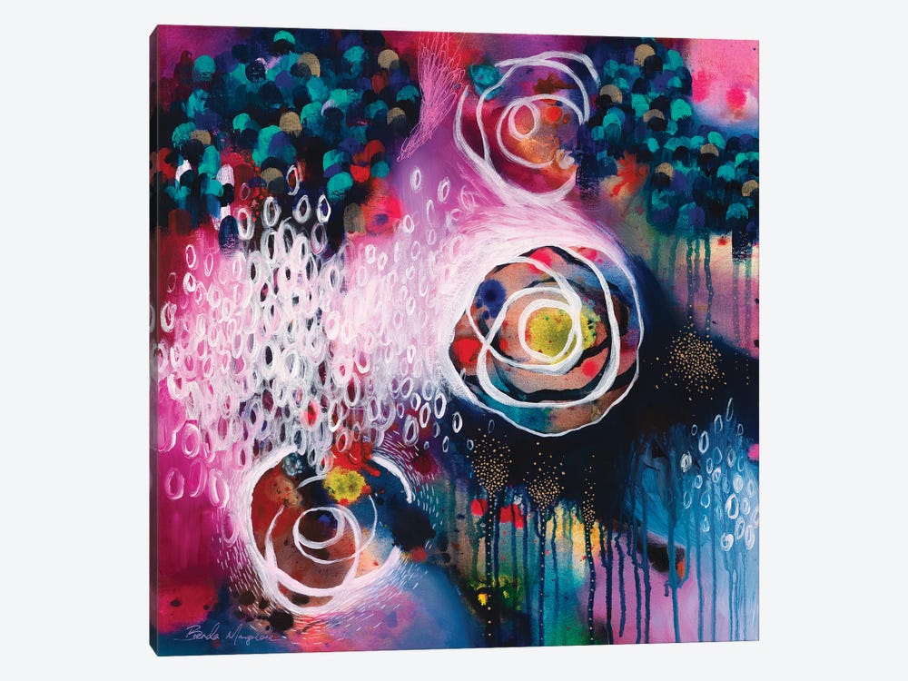 Dancing Through The Mess by Brenda Mangalore 1-piece Canvas Artwork
