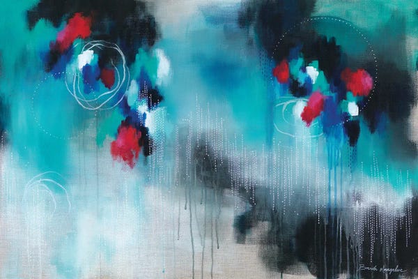 Intuitive Abstracts: Gentle Whispers by Brenda Mangalore