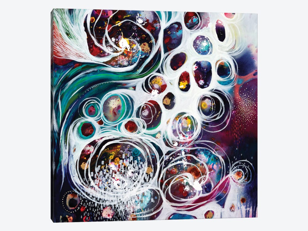 Whirlwind Of All I Want To Say by Brenda Mangalore 1-piece Canvas Print
