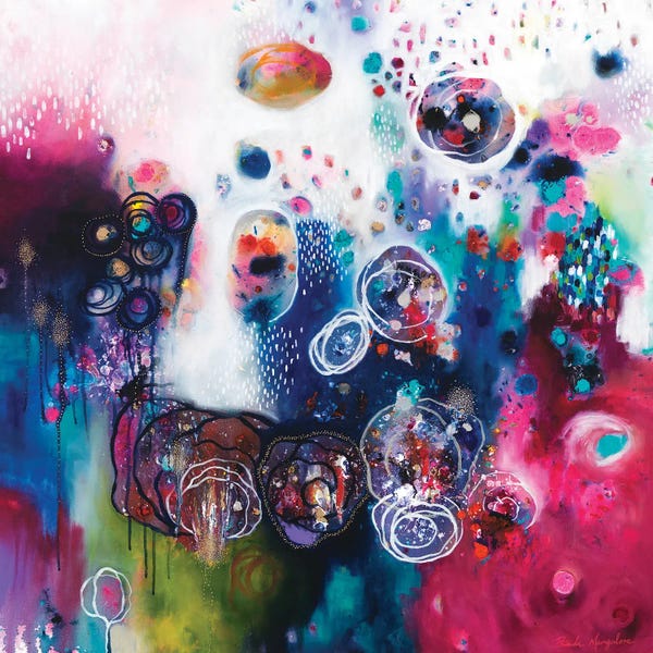 Intuitive Abstracts: Together We Dance by Brenda Mangalore