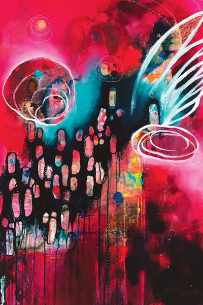 Intuitive Abstracts: Step By Step You'll Find Your Wings by Brenda Mangalore