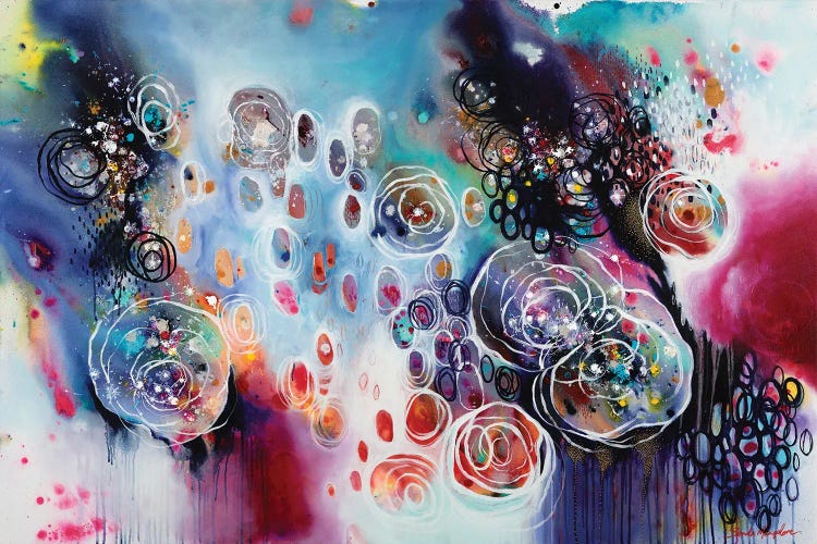 Once Upon A Storm by Brenda Mangalore wall art