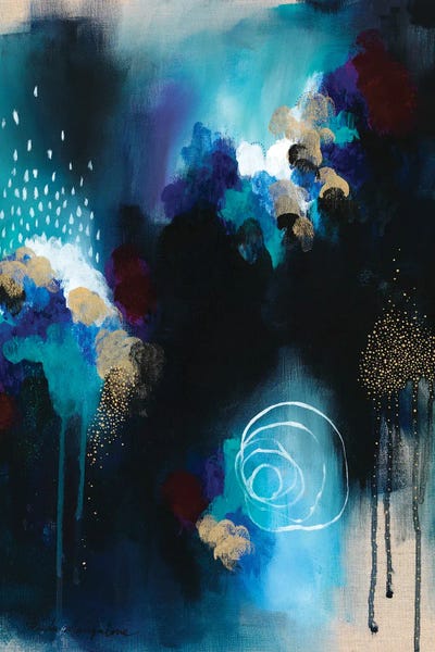 Intuitive Abstracts: Seeking Soul VIII by Brenda Mangalore