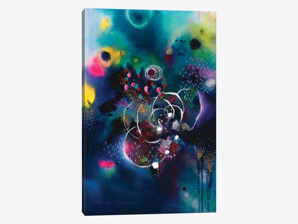 She Dreamt She Blossomed by Brenda Mangalore 1-piece Canvas Print