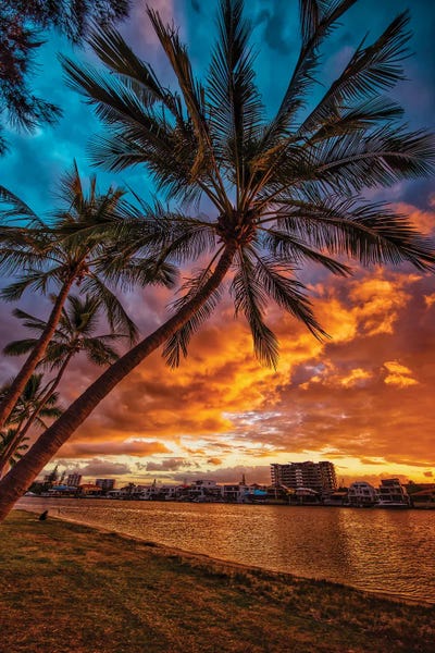 Ben Mulder: River Sunset by Ben Mulder