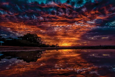 End Of The Week by Ben Mulder framed canvas print