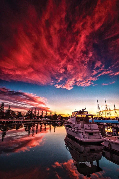 Boat On Water by Ben Mulder wall art
