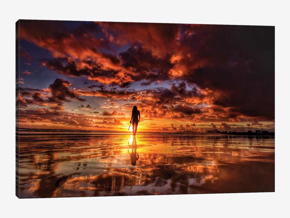 Drenched In Golden light by Ben Mulder 1-piece Canvas Print