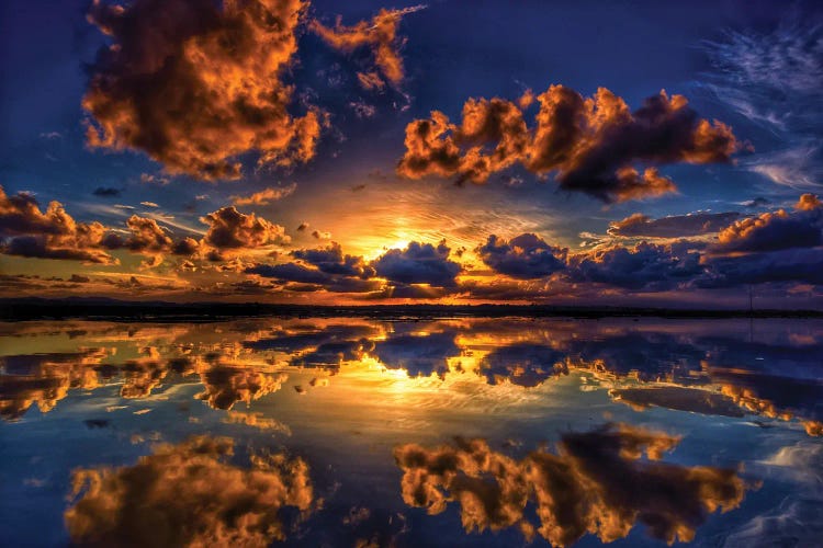 Sunset Explosion by Ben Mulder wall art