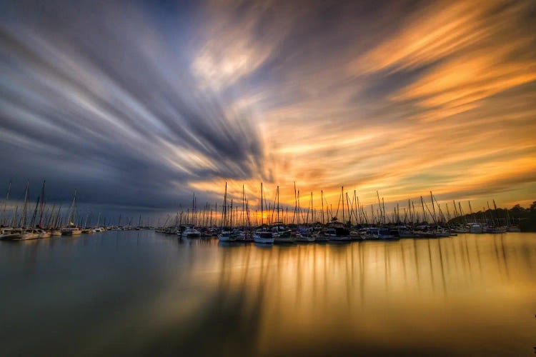 The Harbour by Ben Mulder wall art