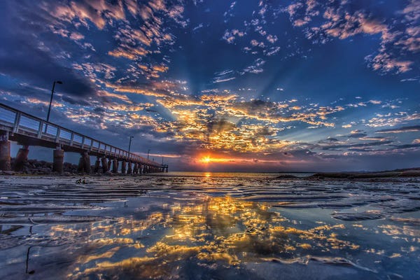 Ben Mulder: Light At The End Of The Jetty by Ben Mulder