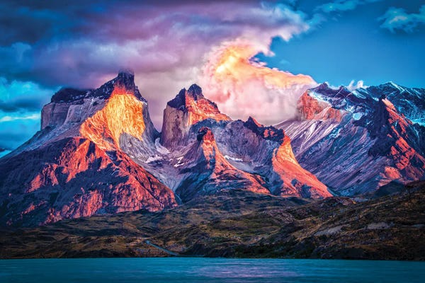 Ben Mulder: Mountain Sunrise by Ben Mulder