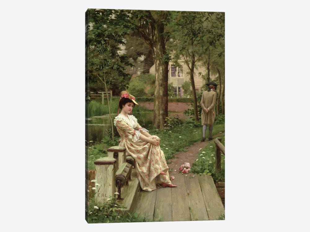 Off, 1899  by Edmund Blair Leighton 1-piece Canvas Art Print