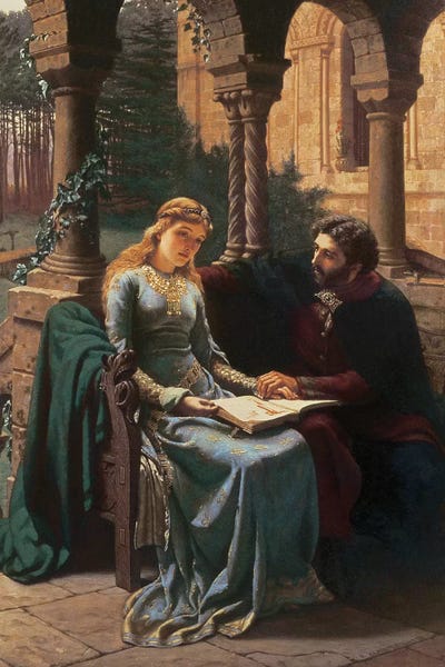 T33385 Abelard  and his Pupil Heloise , 1882 