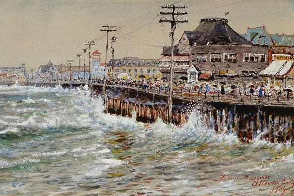 New Jersey: Atlantic City,  by Edmund Darch Lewis