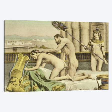Ancient Times, plate VII from 'De Figuris Veneris', 1900  Canvas Print #BMN10045} by Edouard-Henri Avril Canvas Art