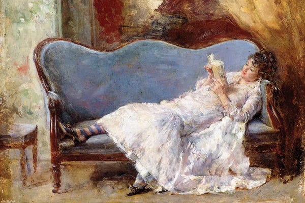 A Lady Reading, 