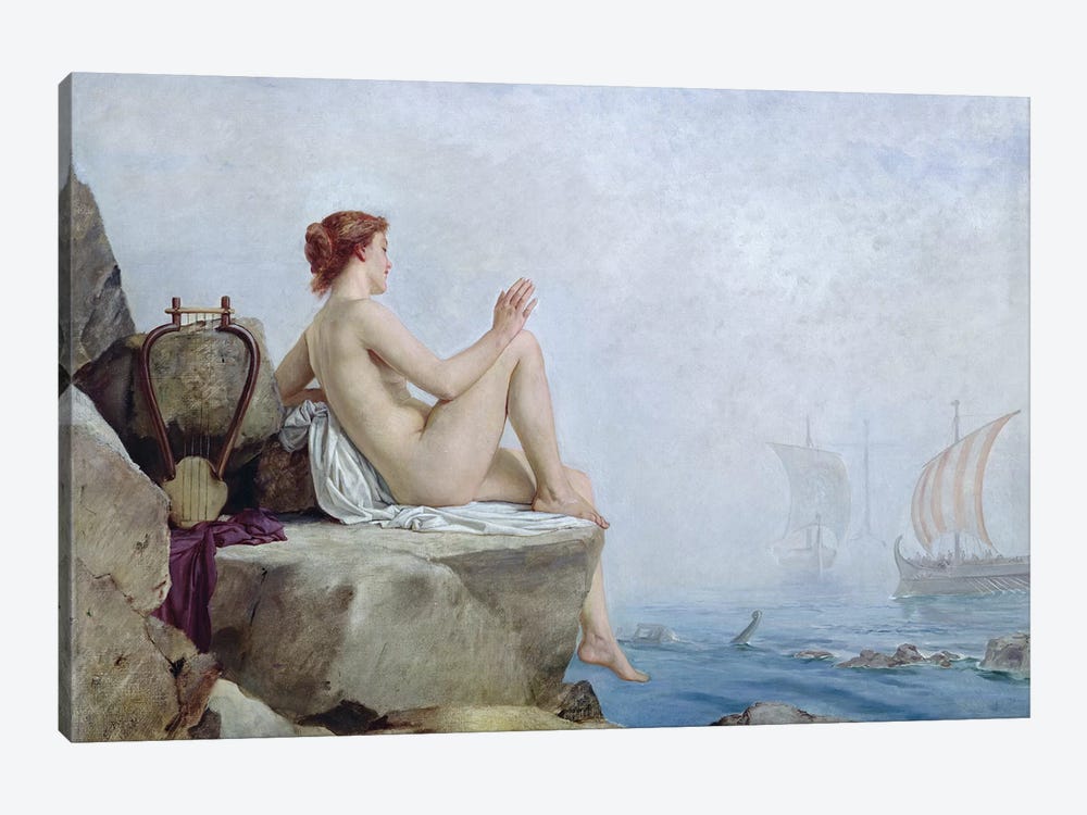 The Siren, 1888  by Edward Armitage 1-piece Canvas Print