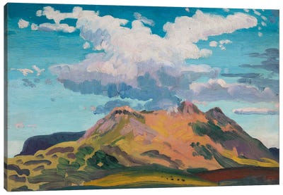 Arenig Fawr, North Wales, c.1911  Canvas Art Print - Volcano Art