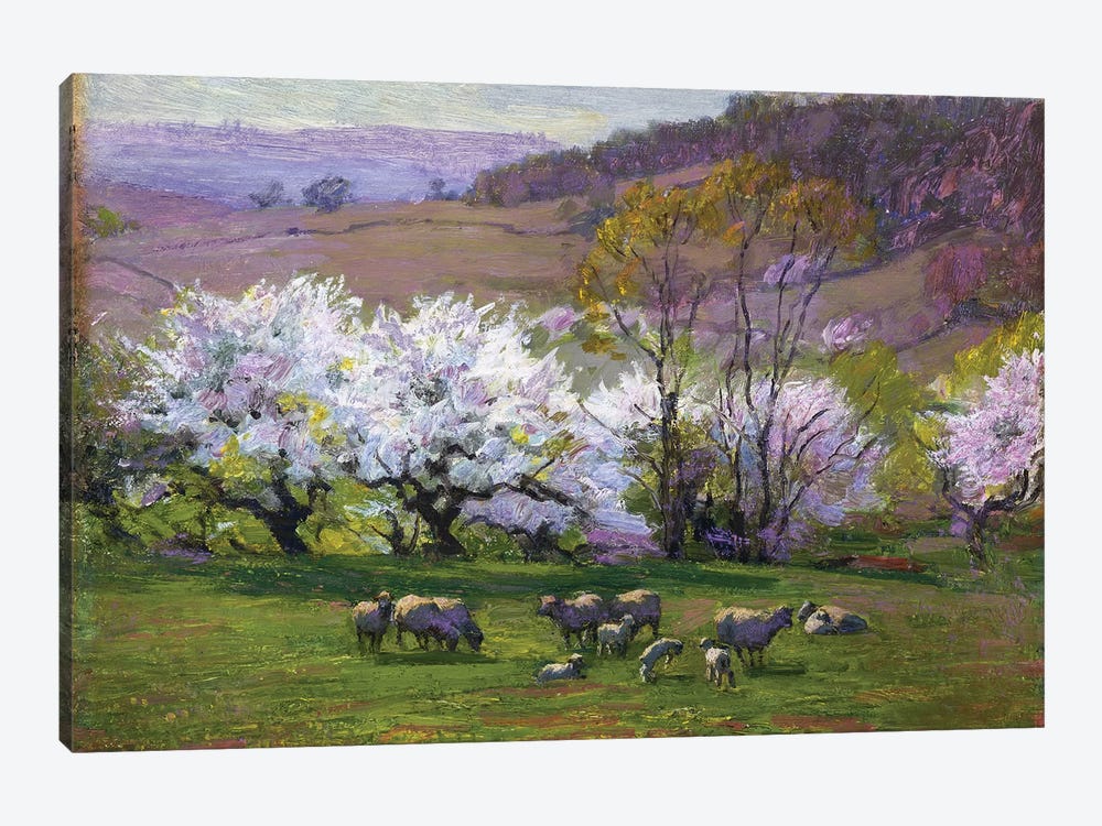 Blossom Time,  by Edward Henry Potthast 1-piece Canvas Artwork