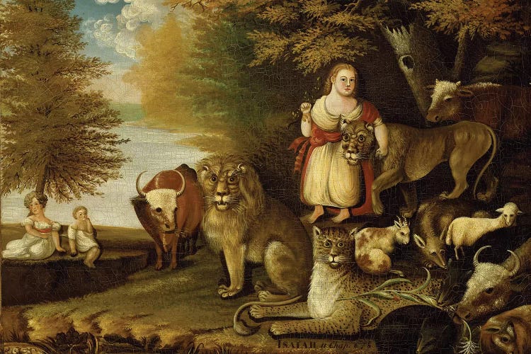 Peaceable Kingdom, c.1830-32 