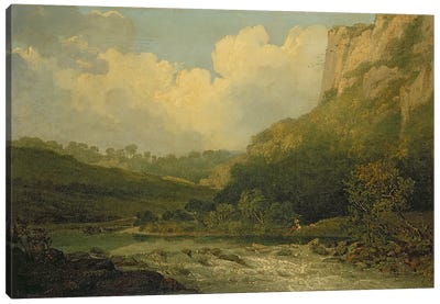 High Tor, Matlock, 1811  Canvas Art Print