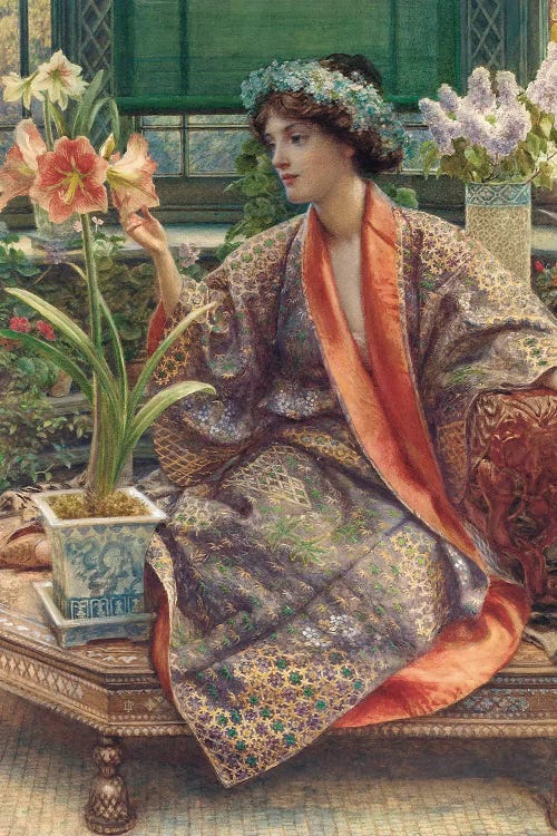 A Hot-House Flower, 1909  by Edward John Poynter wall art