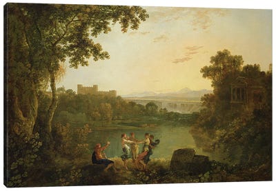 Apollo and the Seasons  Canvas Art Print