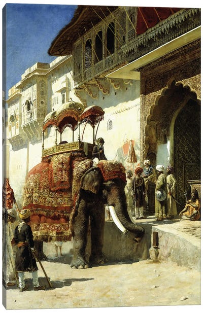 The Rajah's Favourite, 1884-89  Canvas Art Print