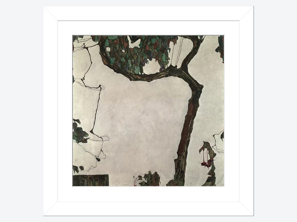Autumn Tree, 1909 Canvas Print by Egon Schiele | iCanvas