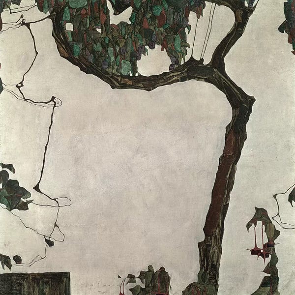 Expressionism: Autumn Tree, 1909 by Egon Schiele