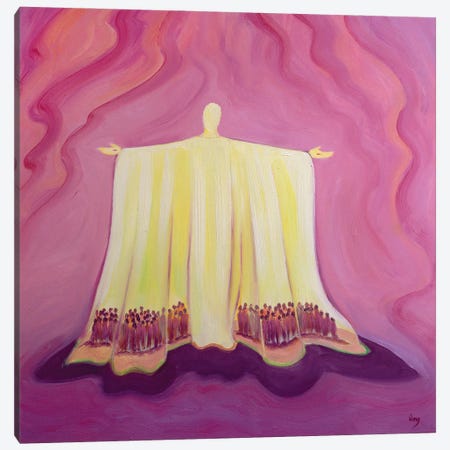 Jesus Christ is like a tent which shelters us in life's desert, 1993  Canvas Print #BMN10204} by Elizabeth Wang Canvas Artwork