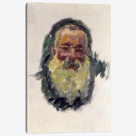 Self Portrait, 1917  Canvas Print #BMN1026} by Claude Monet Art Print
