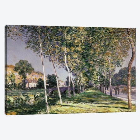 The Walk, 1890  Canvas Print #BMN1027} by Alfred Sisley Art Print