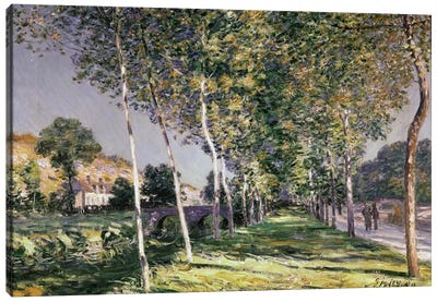 The Walk, 1890  Canvas Art Print