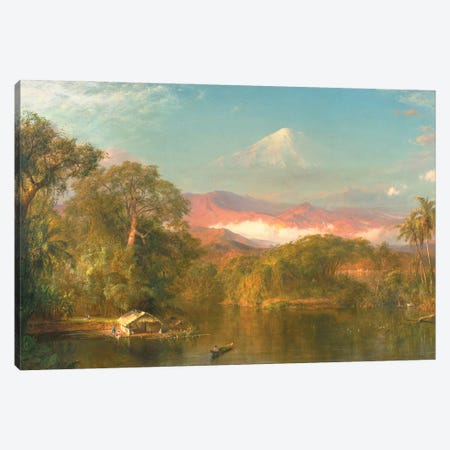 Chimborazo, 1864  Canvas Print #BMN10286} by Frederic Edwin Church Canvas Art